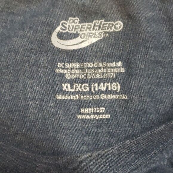 DC COMICS GIRLS WONDER WOMAN TEE SIZE XL - Picture 3 of 4